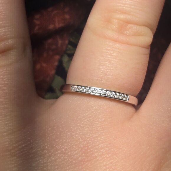 Vintage sterling silver ring sz 9.5 - Picture 7 of 8